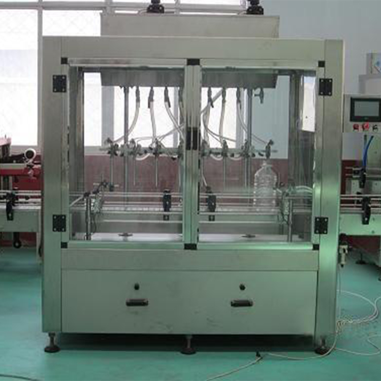 日化直線灌裝機 液體定量灌裝機 跟蹤式灌裝生產線