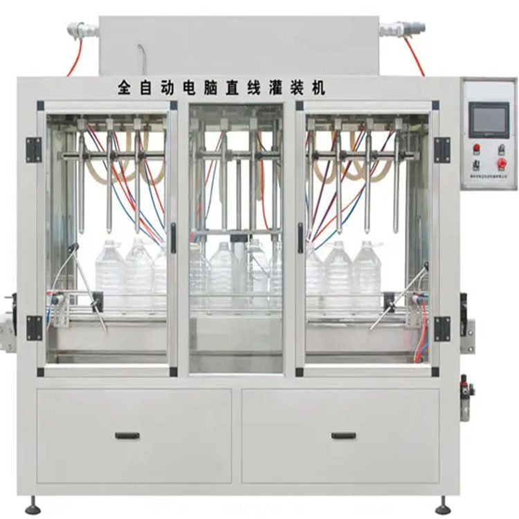 2.5L酒精灌裝生產線 自動化洗衣液加工設備